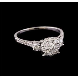 1.50 ctw Diamond Ring - 14KT White Gold