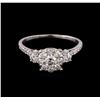Image 2 : 1.50 ctw Diamond Ring - 14KT White Gold