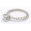 Image 8 : 0.72 ctw Designer Tacori Diamond Ring - Platinum