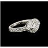 Image 1 : 2.93 ctw Diamond Ring - 14KT White Gold