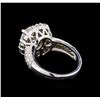 Image 3 : 14KT White Gold 4.62 ctw Diamond Ring