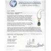 Image 3 : 6.15 ctw Tanzanite and Diamond Necklace - 14KT Yellow Gold