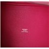Image 4 : Hermes Magenta Leather Shoulder Bag
