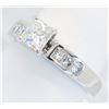 Image 6 : 1.00 ctw Diamond Ring - 14KT White Gold
