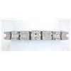 Image 1 : 5.00 ctw Diamond Bracelet - 14KT White Gold