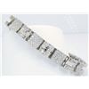 Image 2 : 5.00 ctw Diamond Bracelet - 14KT White Gold