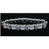 Image 7 : 5.00 ctw Diamond Bracelet - 14KT White Gold