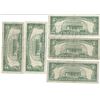 Image 2 : 1963 $5 Red Seal Bill Lot of 5