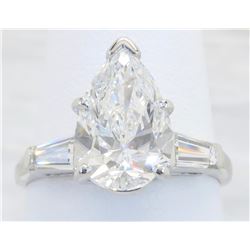 2.89 ctw Diamond Ring - Platinum