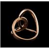 Image 3 : 0.34 ctw Diamond Ring - 14KT Rose Gold