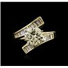 Image 2 : 14KT Yellow Gold 2.38 ctw Diamond Ring