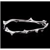 Image 1 : 0.32 ctw Diamond Bracelet - 14KT White Gold