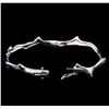 Image 3 : 0.32 ctw Diamond Bracelet - 14KT White Gold