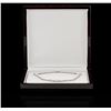 Image 4 : 32.76 ctw Diamond Necklace - 18KT White Gold
