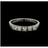 Image 2 : 18KT White Gold 0.40 ctw Diamond Ring