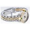 Image 6 : Rolex Two-Tone Diamond and Emerald DateJust Ladies Watch
