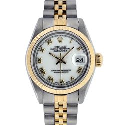 Rolex 18KT Two-Tone DateJust Ladies Watch