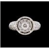 Image 2 : 2.61 ctw Diamond Ring - 14KT White Gold