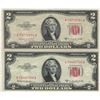 Image 1 : 1953 $2 AU Uncirculated Certificate Currency Lot of 2