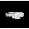 Image 1 : EGL USA Cert 1.74 ctw Diamond Ring - 18KT White Gold