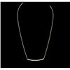 Image 2 : 14KT Yellow Gold 0.84 ctw Diamond Necklace