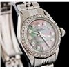 Image 2 : Rolex Stainless Steel Diamond Oyster Perpetual Ladies Watch