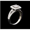 Image 4 : 1.58 ctw Diamond Ring - 18KT White Gold