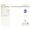 Image 6 : 14KT White Gold GIA Certified 22.43 ctw Tanzanite and Diamond Ring