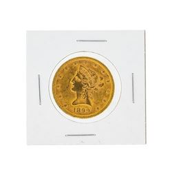 1899 $10 BU Liberty Head Eagle Gold Coin