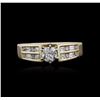 Image 2 : 14KT Yellow Gold 0.85 ctw Diamond Ring