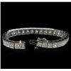 Image 3 : 25.45 ctw Diamond Tennis Bracelet - 14KT White Gold