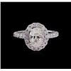 Image 2 : 2.32 ctw Diamond Ring - 14KT White Gold