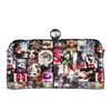 Image 1 : Multi Colored Greta Fashionista Patent Small Clutch
