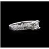 Image 1 : 1.36 ctw Diamond Ring - 18KT White Gold