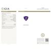 Image 4 : 14KT White Gold 11.31 ctw GIA Certified Tanzanite and Diamond Pendant With Chain