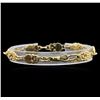 Image 2 : 0.32 ctw Diamond Bracelet - 18KT Yellow Gold