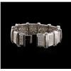 Image 3 : 14KT White Gold 5.95 ctw Diamond Bracelet