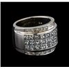 Image 1 : 4.35 ctw Diamond Ring - 14KT White Gold