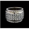 Image 2 : 4.35 ctw Diamond Ring - 14KT White Gold