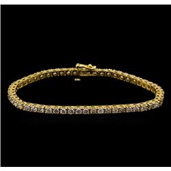 14KT Yellow Gold 4.91 ctw Diamond Bracelet