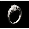 Image 4 : 1.25 ctw Diamond Ring - 18KT White Gold