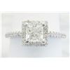 Image 4 : GIA Cert 1.03 ctw Diamond Ring - 14KT White Gold