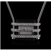 Image 1 : Van Cleef & Arpels 18KT White Gold Diamond Watch Chain Necklace