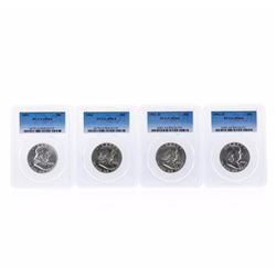 1959-1962 PCGS MS64 50 Cent Half Dollar Coin Set