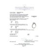 Image 4 : EGL USA Cert 1.11 ctw Diamond Ring - 18KT White Gold