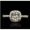 Image 2 : 14KT White Gold 2.47 ctw Diamond Ring