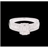 Image 2 : 1.34 ctw Diamond Ring - 18KT White Gold