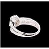 Image 3 : 1.34 ctw Diamond Ring - 18KT White Gold