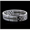 Image 2 : Sauro Stainless Steel Bangle Bracelet