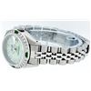 Image 8 : Rolex Stainless Steel Green MOP Diamond DateJust Ladies Watch